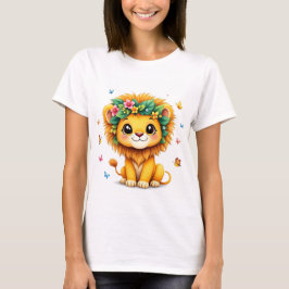 Leoa [Theme] Camiseta Feminina Design Brasil Prese T Shirt