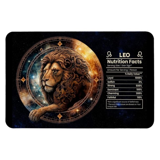 Leobaserad Näringsvärde Magnet (Horisontell)