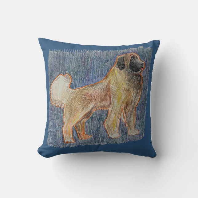 Leoburger Throw Pillow Kudde (Framsida)