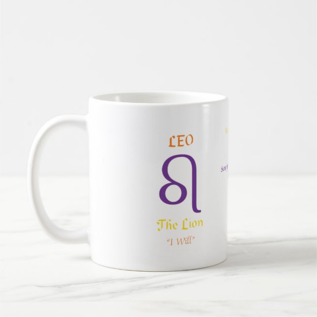 Leomugg Kaffemugg (Vänster)