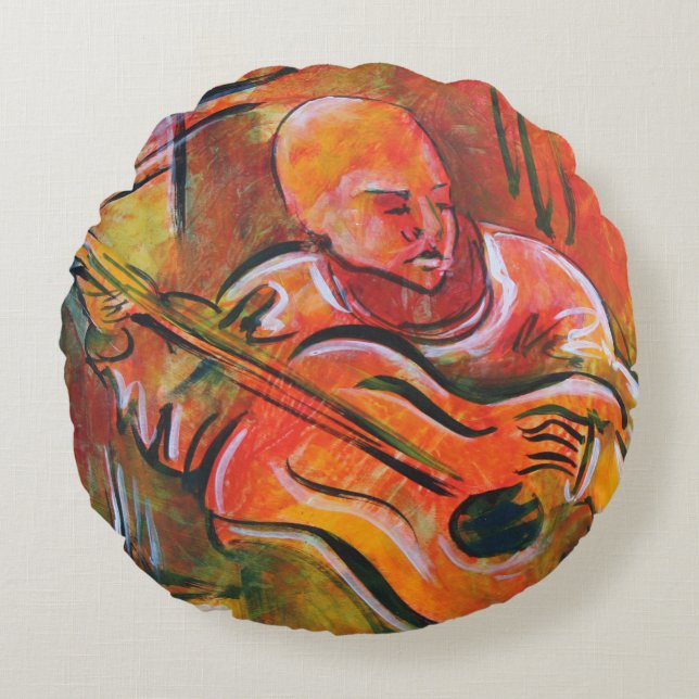 Leon 2008 rund kudde (Framsidan)