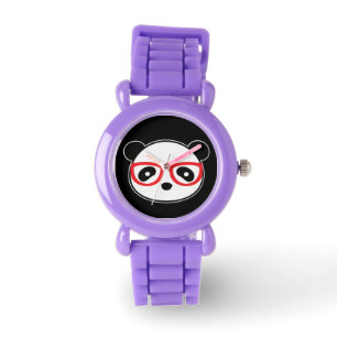 Leon Ansikte Panda Bear Armbandsur