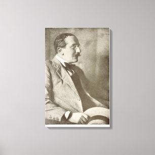 Leon Bakst (1866-1924), rysk målare, porträtt Canvastryck
