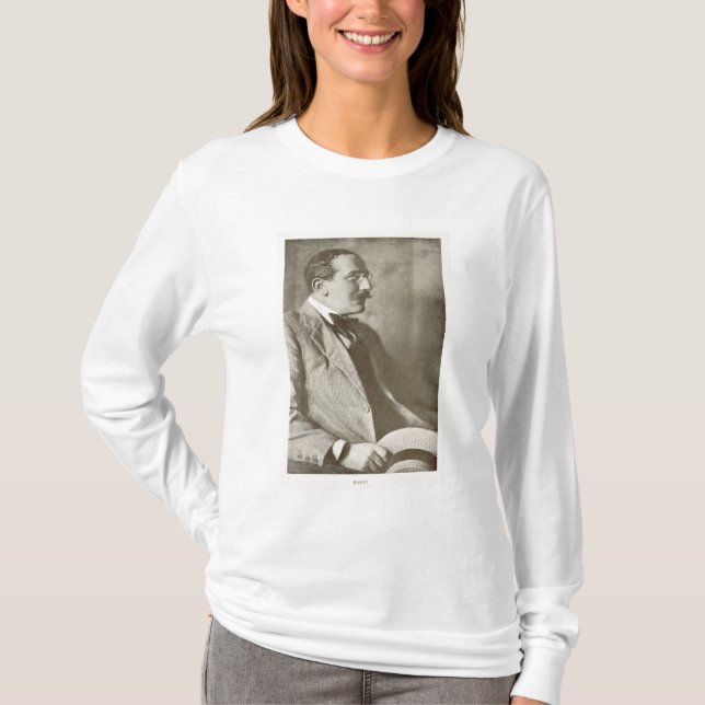 Leon Bakst (1866-1924), rysk målare, porträtt Tee Shirt (Framsida)