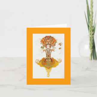 Leon Bakst Ballet Kort