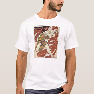 Leon Bakst-Dräkt design för en bacchante T Shirt