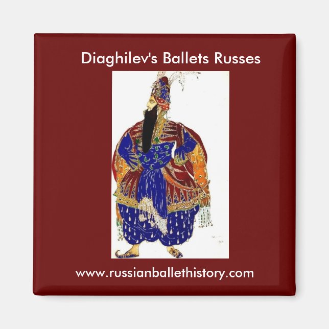 Leon Bakst Magnet (Framsidan)