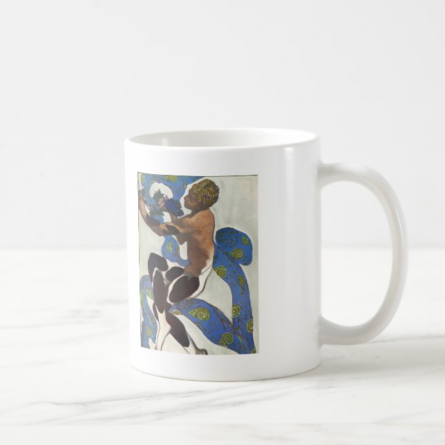 Leon Bakst: Nijinskys Faundräkt Kaffemugg (Höger)