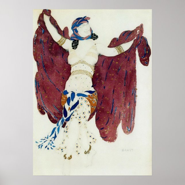 LEON BAKST POSTER (Framsidan)