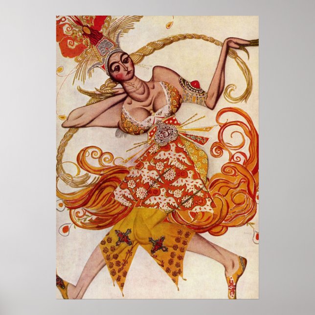 LEON BAKST POSTER (Framsidan)