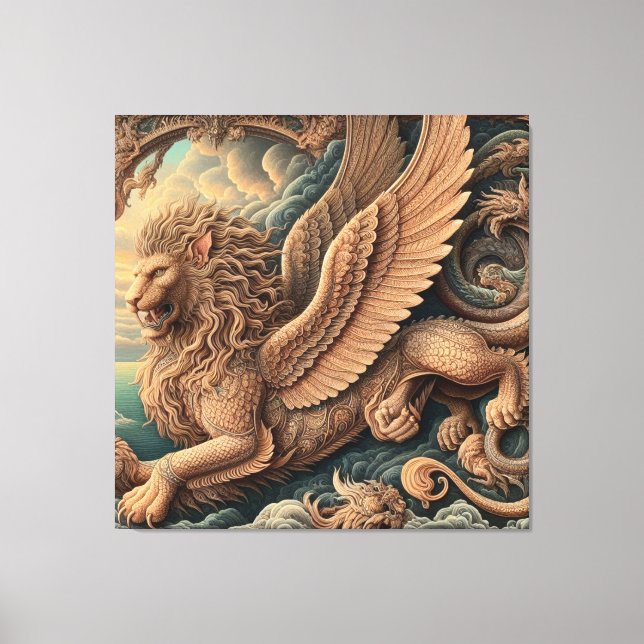 Leon Canvastryck (Framsida)