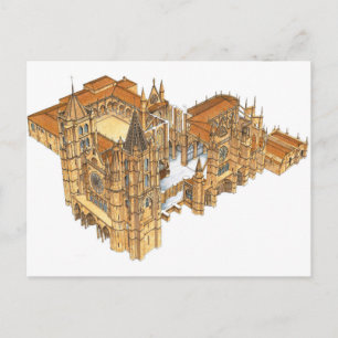 Leon Cathedral. Spanien Vykort