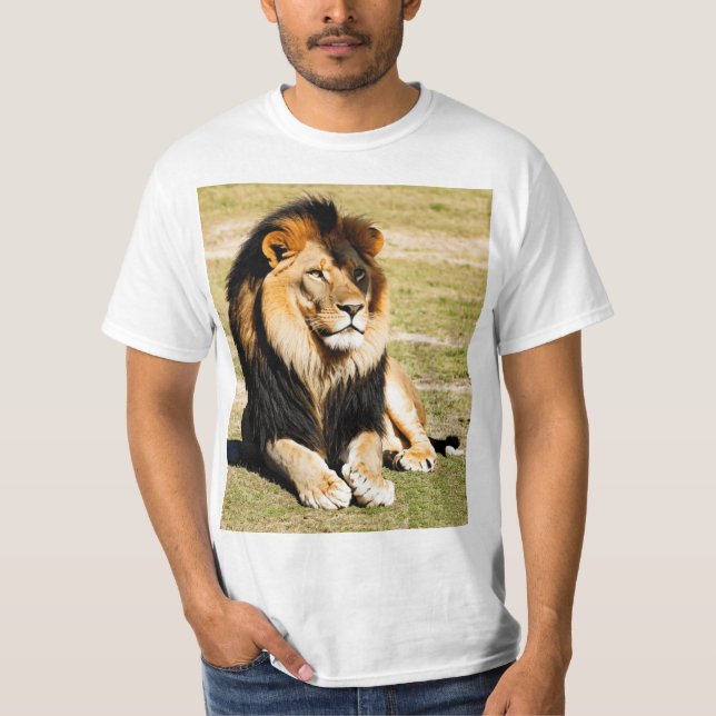 León, el rey de la selva t shirt (Framsida)