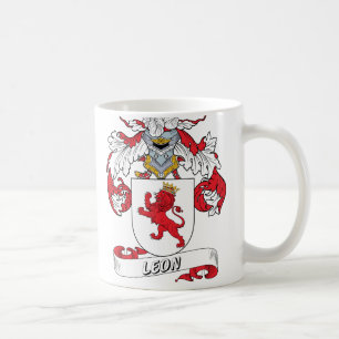 Leon familjvapensköld kaffemugg