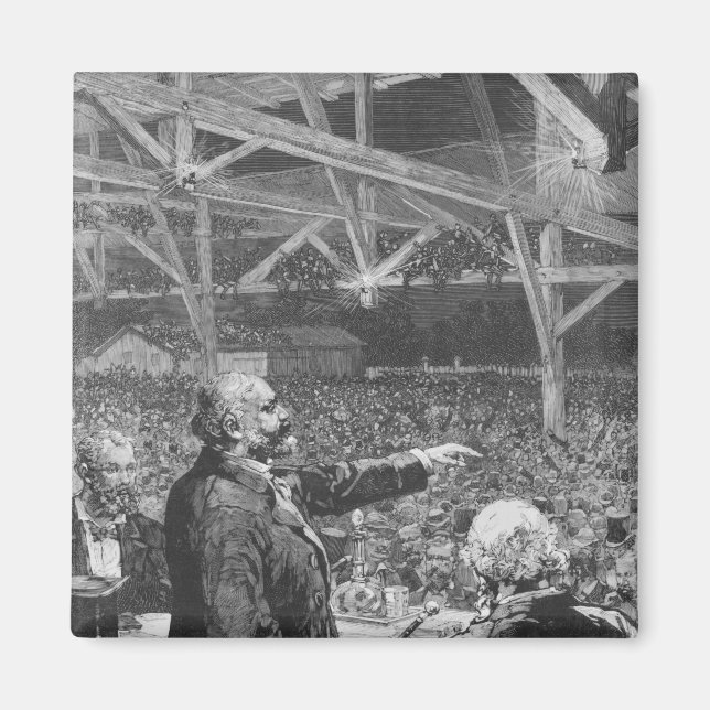 Leon Gambetta 2 Magnet (Framsidan)