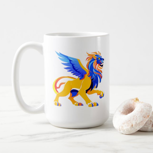Leon Kaffemugg (Med munk)