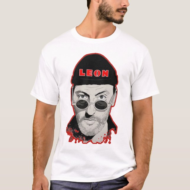 Léon – Le nettoyeur au grand cœur T Shirt (Framsida)