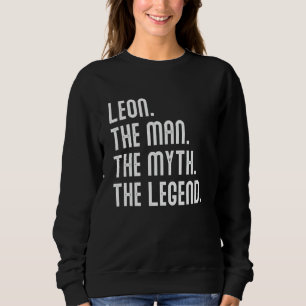 Leon Man Myten Legend Skjorta Gåvor För Mäns Rolig T Shirt