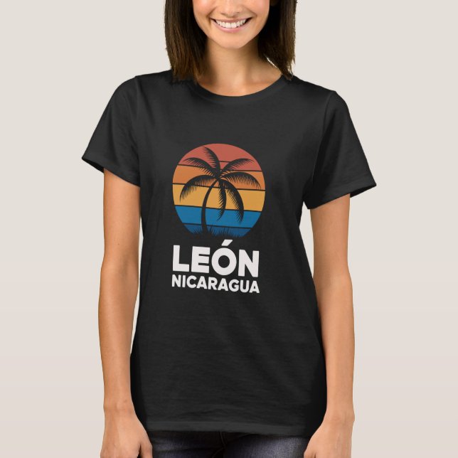 León Nicaragua T Shirt (Framsida)