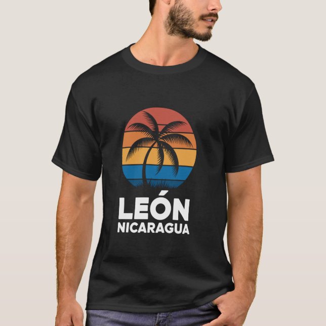 León Nicaragua T Shirt (Framsida)