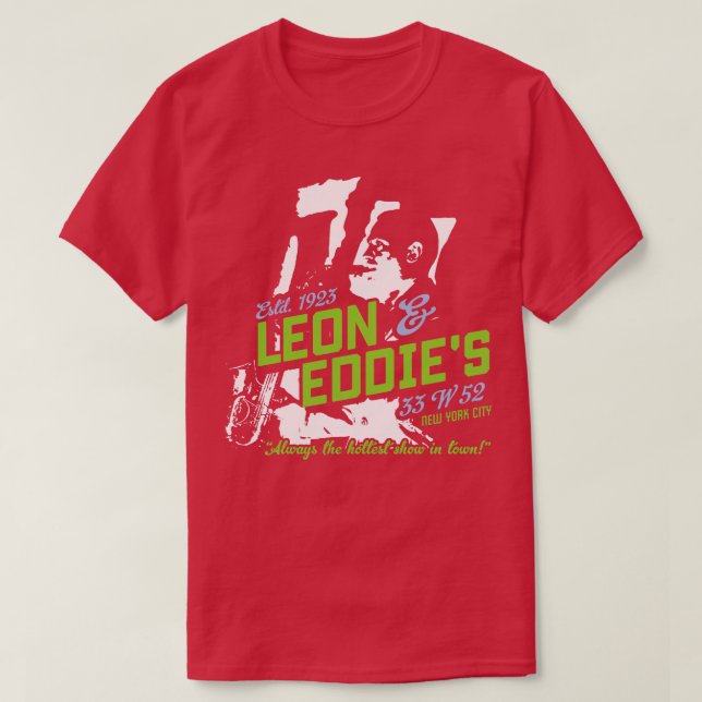 Leon och Eddies T Shirt (Design framsida)