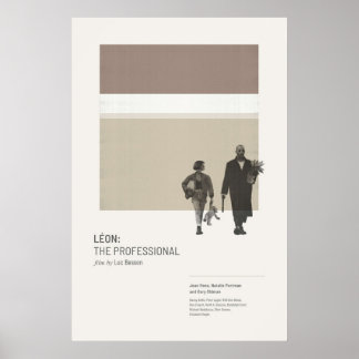Leon Professionellen Poster
