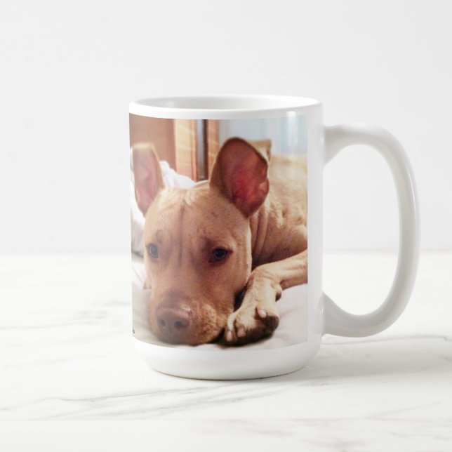 Leon Puppy Coffee Mugg (Höger)