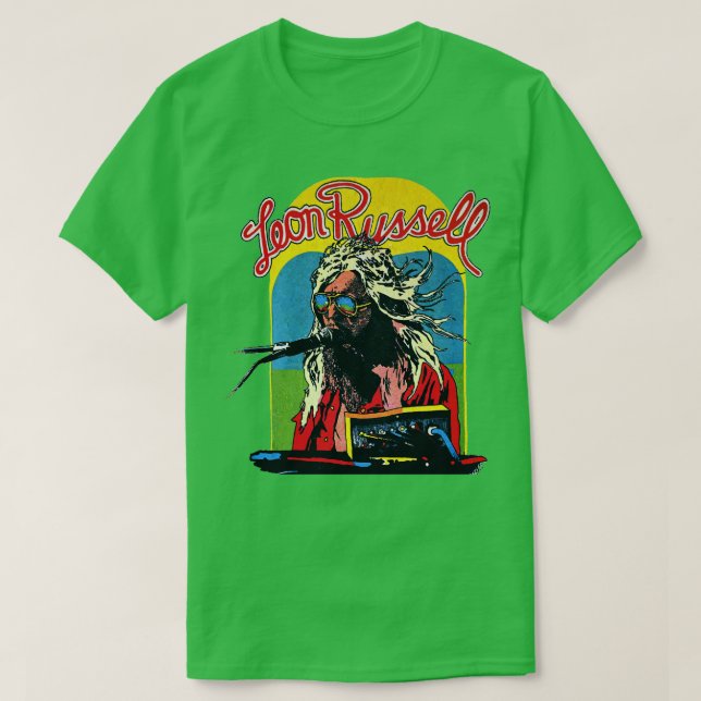 Leon Russell T Shirt (Design framsida)
