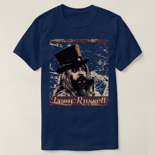 Leon Russell T Shirt (Design framsida)