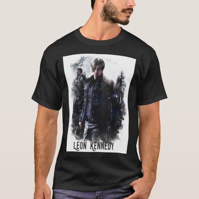 Leon S. Kennedy   T Shirt (Framsida)