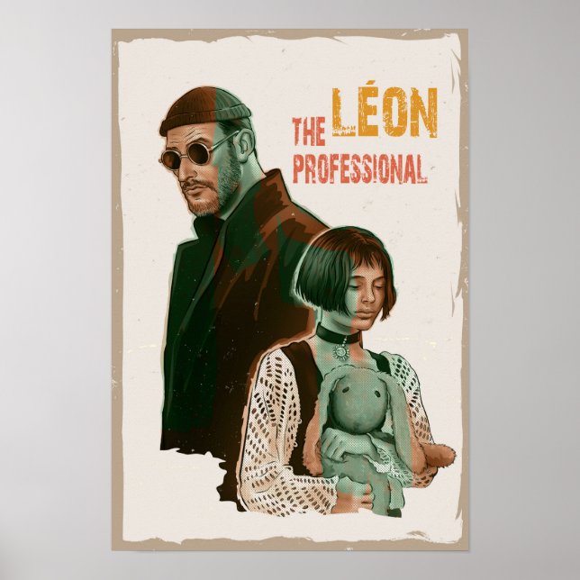 Léon: The Professional  Poster (Framsidan)