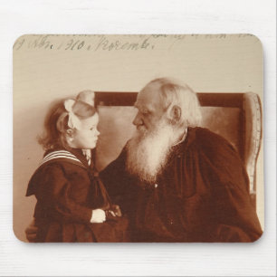 Leon Tolstoy med hans sondotter, Tatiana Musmatta