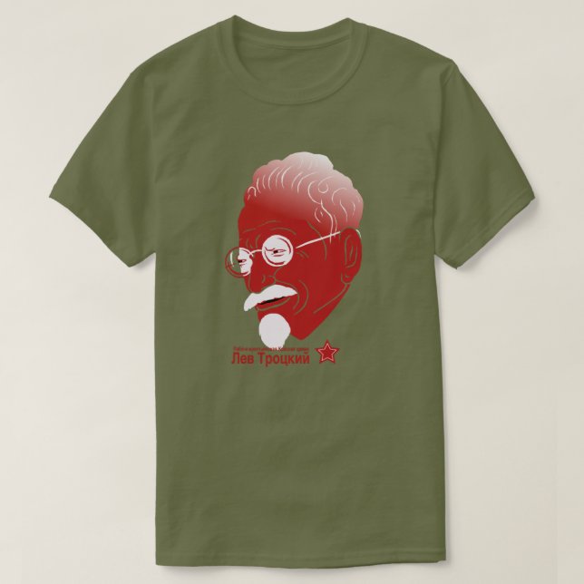 LEON TROTSKI T SHIRT (Design framsida)