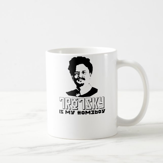 Leon Trotsky är min homeboy Kaffemugg (Höger)