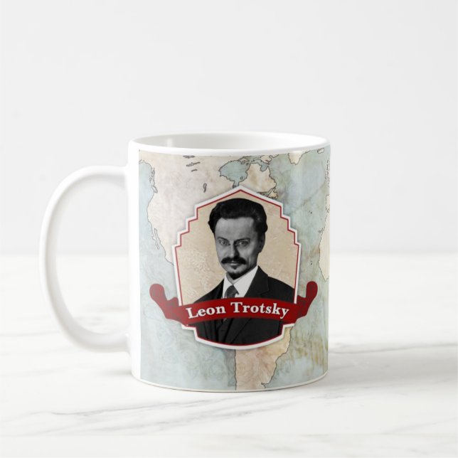 Leon Trotsky historisk mugg (Vänster)