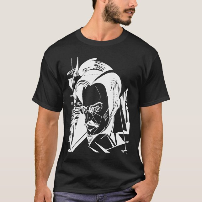 Leon Trotsky portrait T Shirt (Framsida)