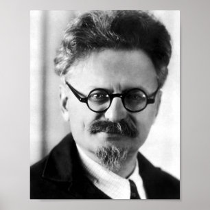 Leon Trotsky porträtt Poster