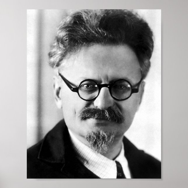 Leon Trotsky Porträtt Poster (Framsidan)