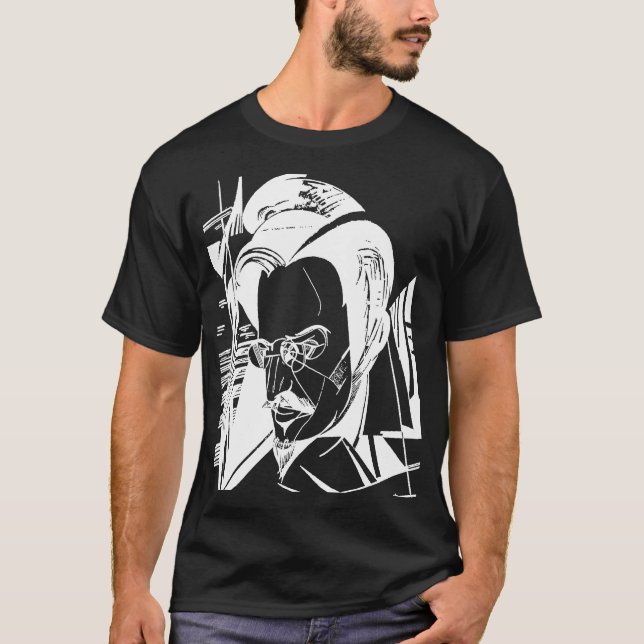 Leon Trotsky porträtt T Shirt (Framsida)