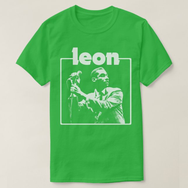 Leon Vita stencil T Shirt (Design framsida)