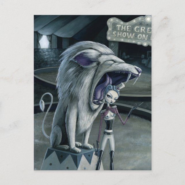 Leona Lejona Tamer Vykort (Framsida)