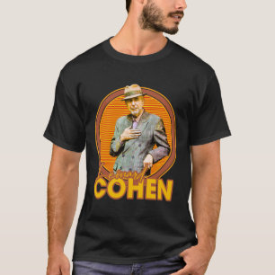 Leonard Cohen 70-talet Aesthetic Stil Fläkt Art T Shirt