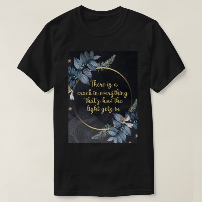 Leonard Cohen (8) T Shirt (Design framsida)
