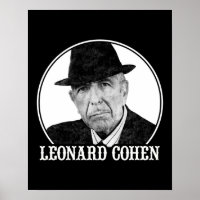 Leonard Cohen Art 60s Stil