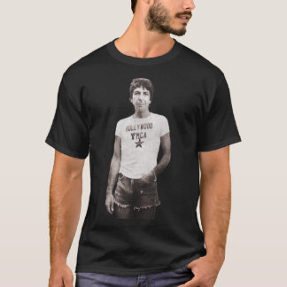 Leonard Cohen Avslappnad Icon T Shirt
