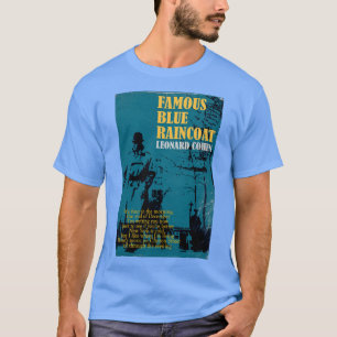 Leonard Cohen Famous Blue Raincoat retro vän T Shirt