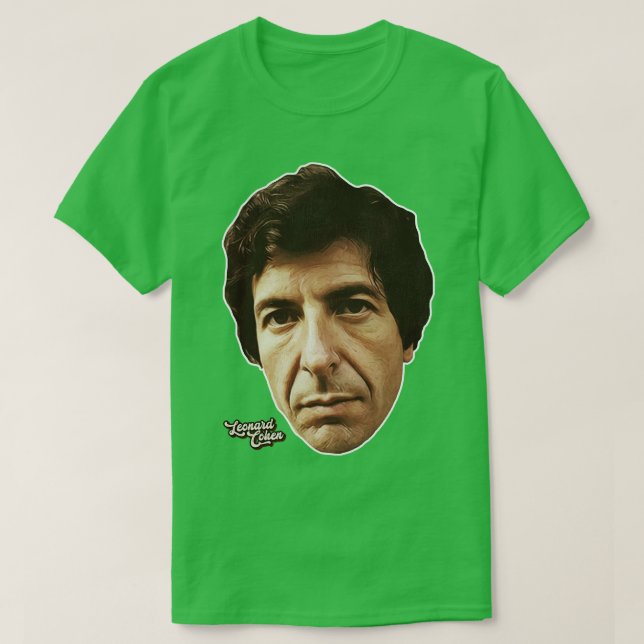 Leonard Cohen T Shirt (Design framsida)
