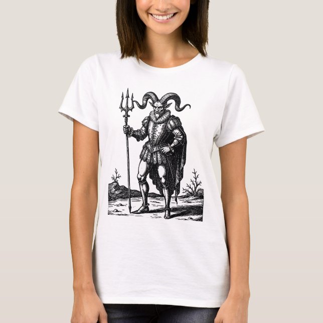 Leonard Dapper Djävul från Gamla Världen T Shirt (Framsida)