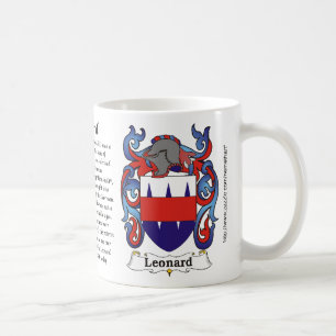 Leonard familjlag av armmuggen kaffemugg