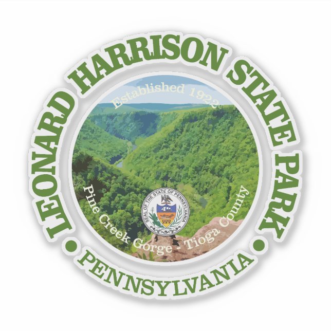 Leonard Harrison SP Klistermärken (Framsida)